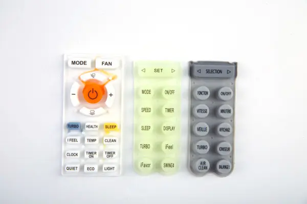 Air Conditioner Silicone Keypad 6