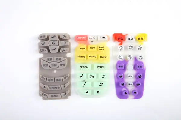 Massage Chair Silicone Keypad 5