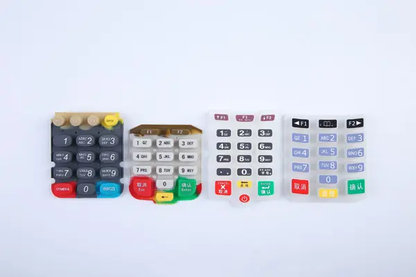 POS Machine Silicone Keypad 2