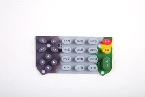 POS Machine Silicone Keypad 4