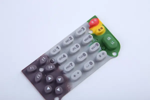 POS Machine Silicone Keypad 8