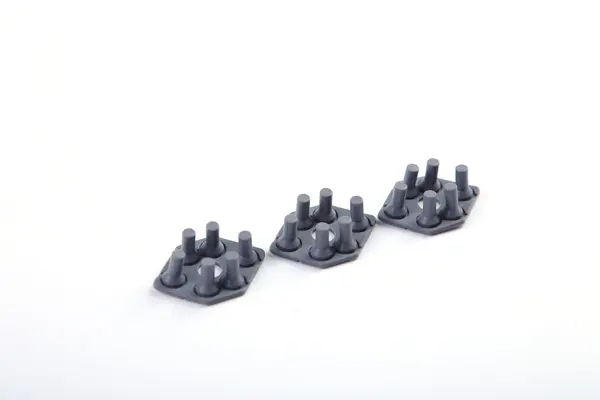 Silicone Gold Particle Keypad 3